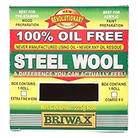 Briwax Oil-Free Steel Wool 0000 Cover