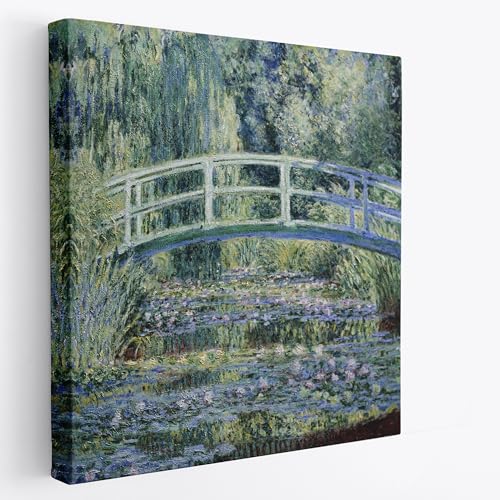 Toile tendue Claude Monet Lilies reproduction artistique de haute fidélité pour mur