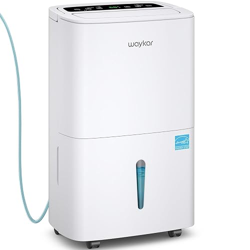 Waykar 150 Pints 2025 Energy Star Dehumidifier with Pump