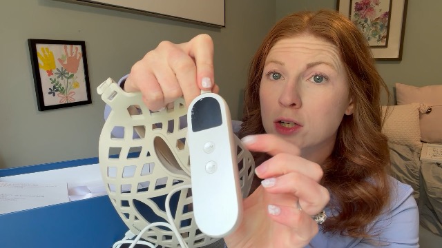 Trying out this light therapy mask, watch here!