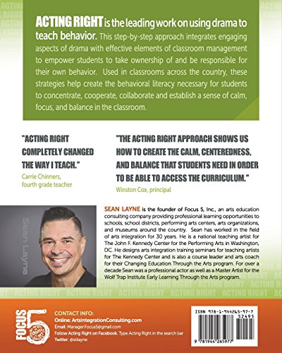Acting Right: Building a Cooperative, Collaborative, Creative Classroom Community Through Drama (Acting Right; Arts Integration) - Image 2
