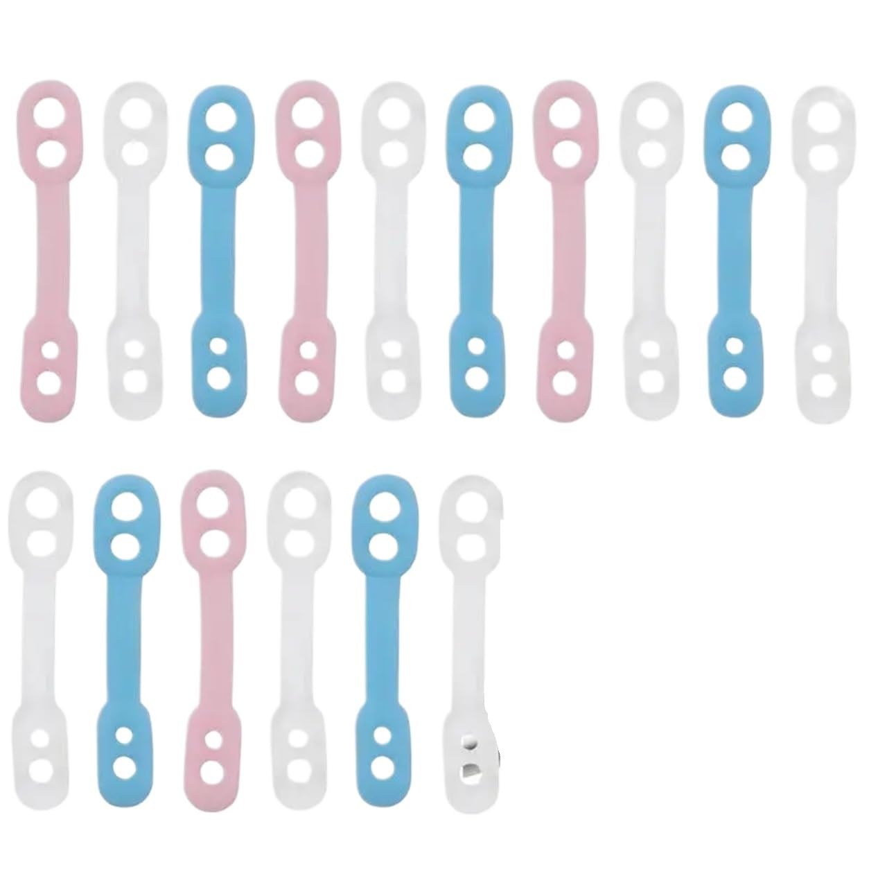 Hangers for Clothes Space Savers 600pcs Outdoor Windproof Buckle Non-Slip Fixing Sturdy Simple Laundry Supplies For Home Clothes(Blue)