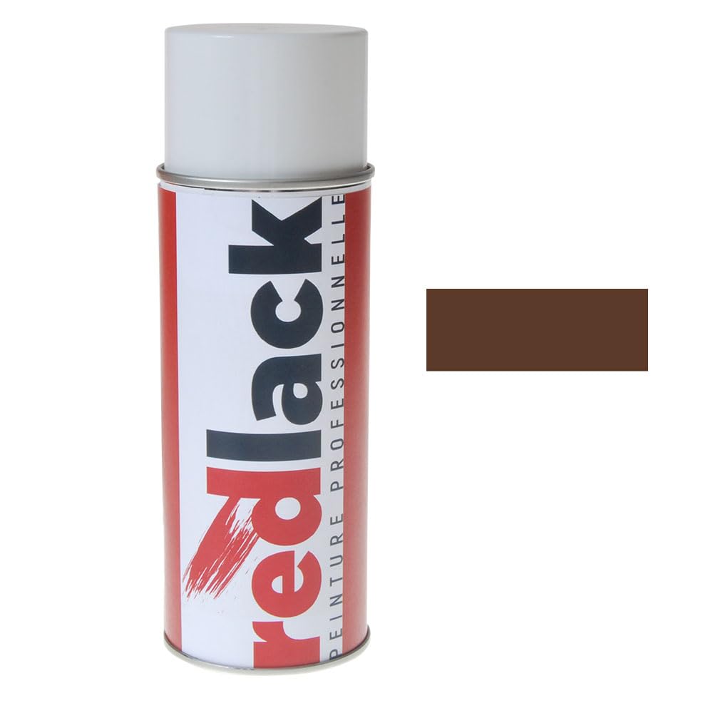 Redlack Sprühfarbe RAL 8012 seidenmatt