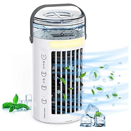 VVLXRIC Aire Acondicionado PortáTil Sin Tubo Exterior, El Aire Purifica Climatizador PequeñO, Bajo Consumo De EnergíA Mini Nevera USB - para RefrigeracióN Silenciosa De La Oficina En Casa