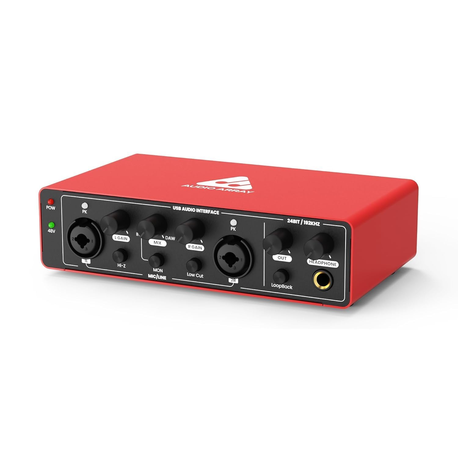 Audio Array Professional 4 Channel Recording Studio Digital USB Audio 