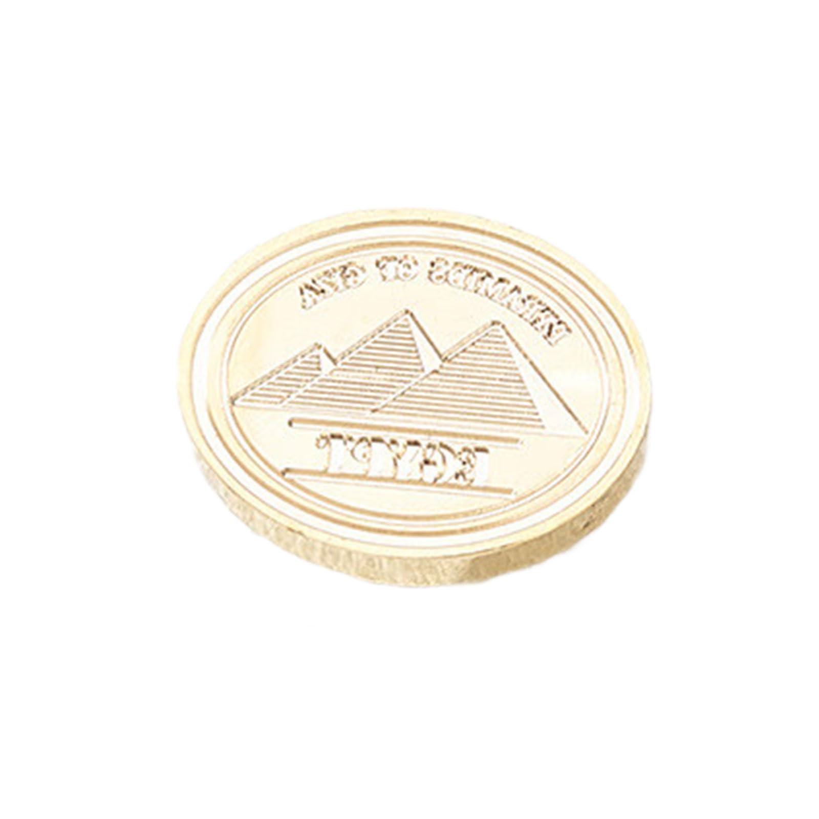 Hsioluted Embossed Waxes Seal Stamp Head Removable Sealing Brass Stamp Head for Gift Envelope Invitations Greeting Card Decoration Embossed Waxes Seal