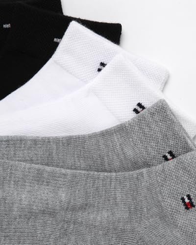 Image of Tommy Hilfiger Womens Quarter Socks - 12 Pack Athletic Performance Cushioned Running Socks for Women with Arch Support