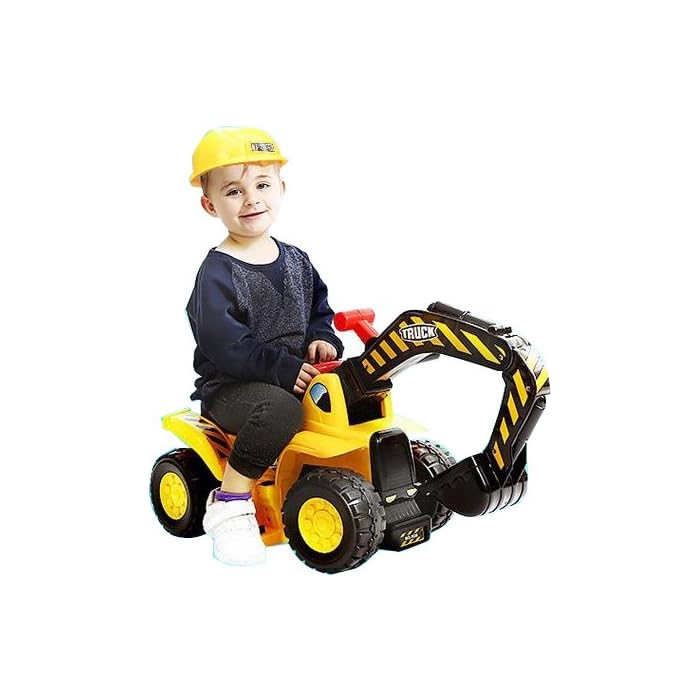 Buy Play22 Toy Tractors for Kids Ride On Excavator Music Sounds