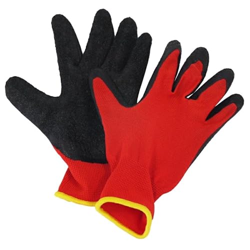 ビバホーム ゴム手袋 手にピッタリすべり止め手袋 Mサイズ