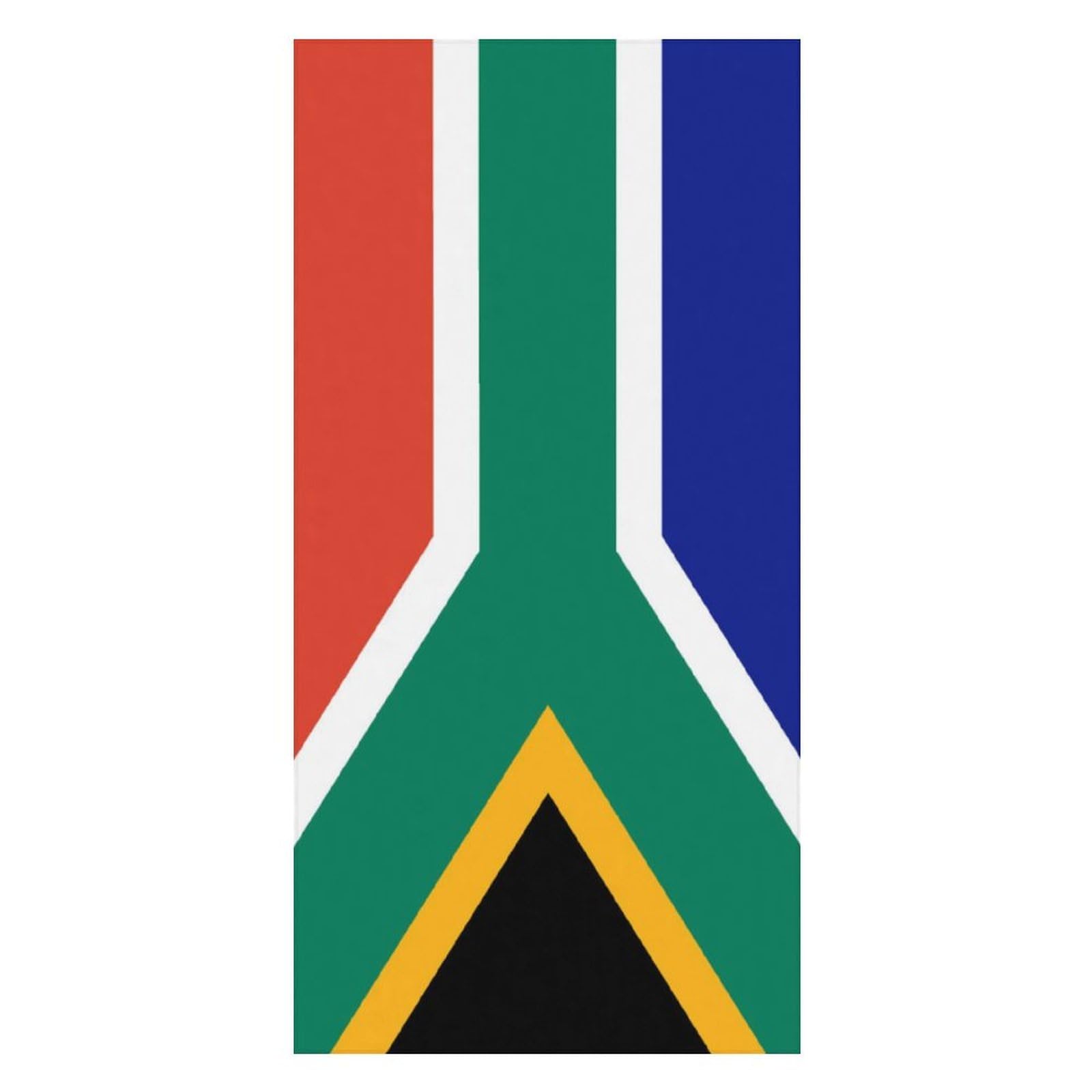 LWORZIIB Beach Towel, South Africa Flag Bath Towel, Pool Towel Great for Gym Swimming 80 X 160cm