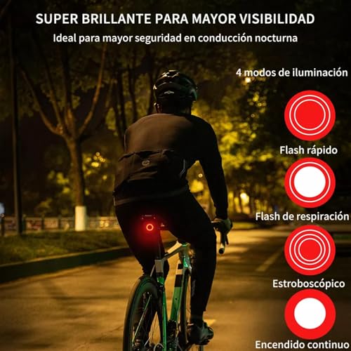 Luz trasera para bicicleta 6 Imagen adicional