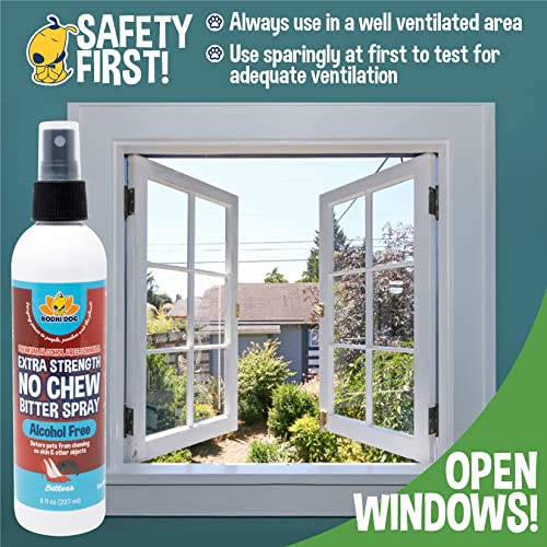 image for Bodhi Dog New Bitter 2 in 1 No Chew & Hot Spot Spray | Natural Anti-Ch