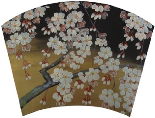 トールペイント。LEDろうそく。桜。 置こ