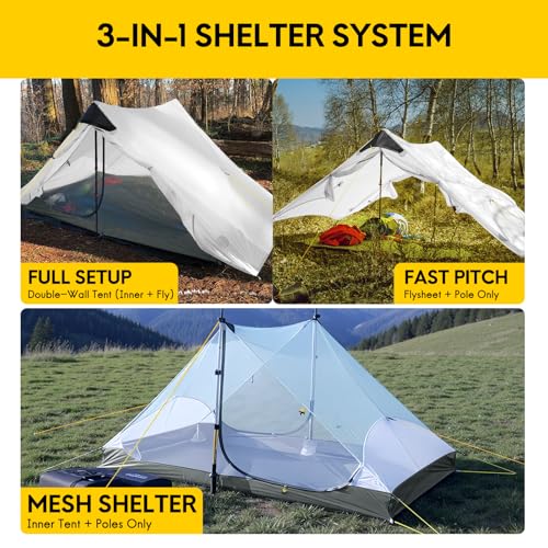 LANSHAN Ultralight 2-Person Tent