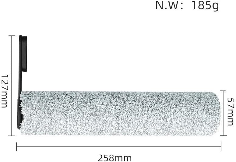 Roller Brush，Compatible for Tineco，Floor One 3.0 S7 S7 Pro Handheld Vacuum Cleaner Cordless Wet Dry Soft Brush Replacement Accessories(2psc)