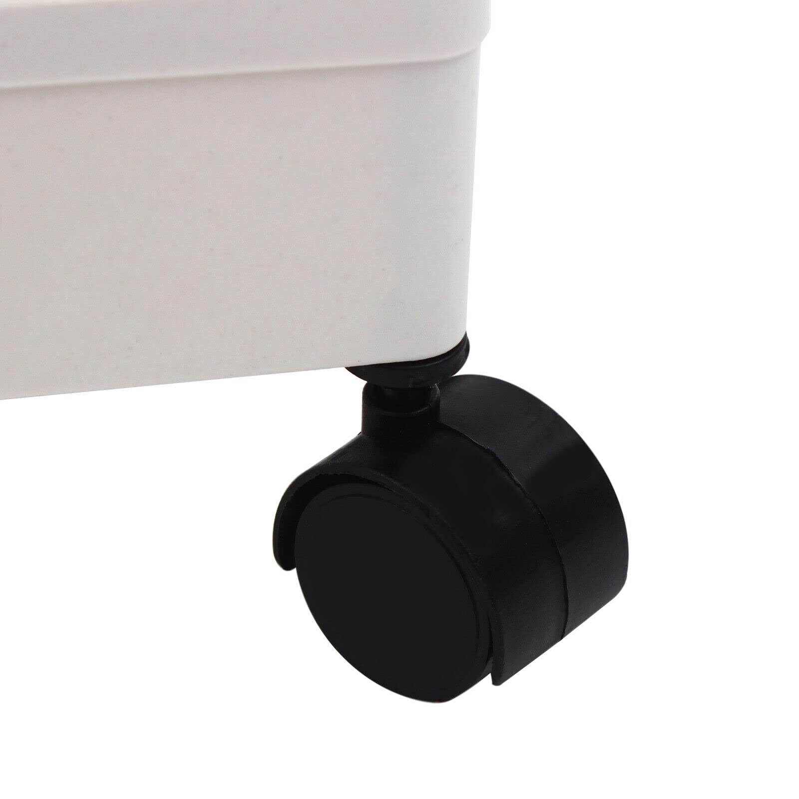 Carrello per nicchia da cucina a 3 livelli, con nicchia su ruote, per cucina, ufficio, bagno