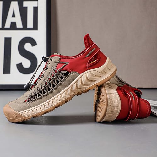 Men's outdoor breathable hollow out hiking water sports beach outdoor comfortable casual sandals3