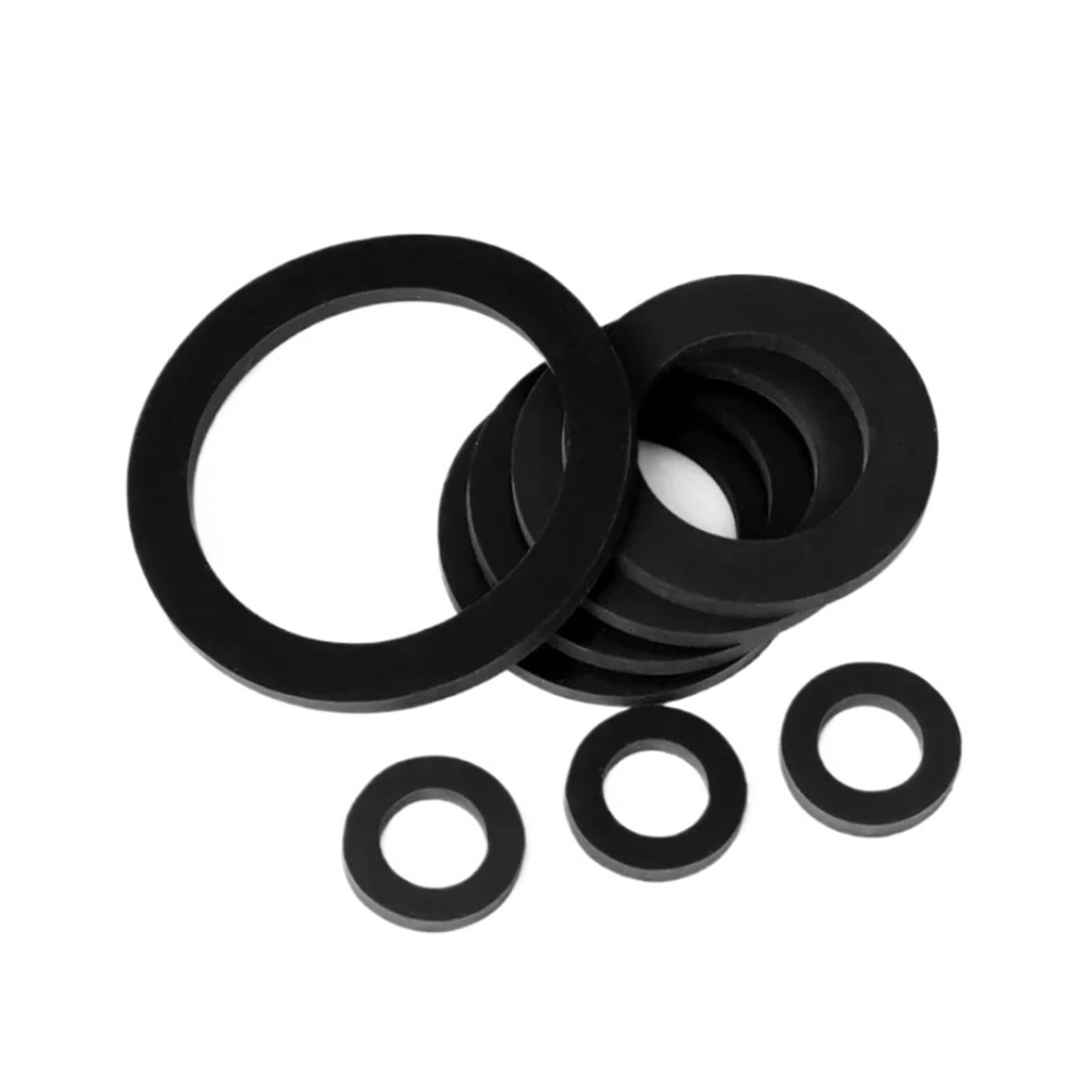 2-42mm Arandela plana NBR negra junta