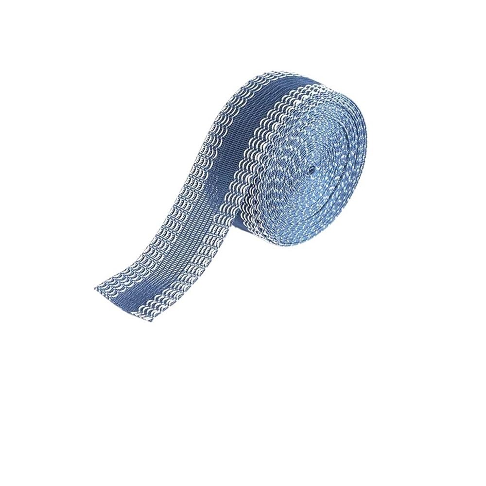 Klebeband zum Säumen, 2/3/5M Aufbügelbares Hosenrand-Shorte-Klebeband for Hosenmundpaste Stoffband for Anzughosen, Jeans, Kleidungsstücke, Kleidung, Röcke(Denim Blue,3Meters)