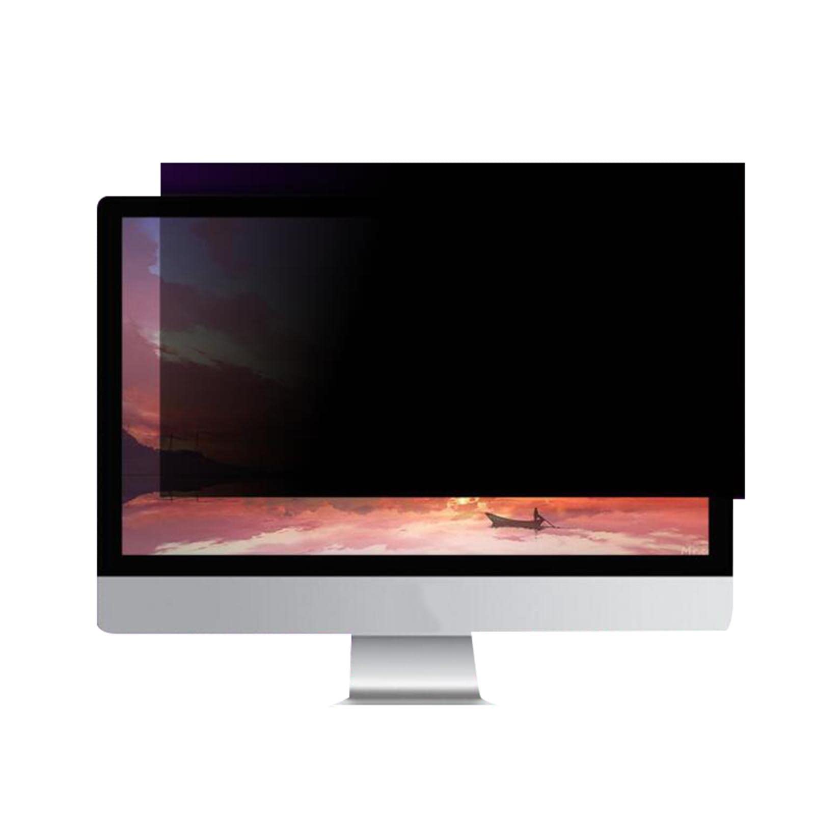 Protector de privacidad para la pantalla del orden Protector de pantalla de privacidad colgante for escritorio de 12,5 a 27 pulgadas, antideslumbramiento de luz azul(24in/61cm)
