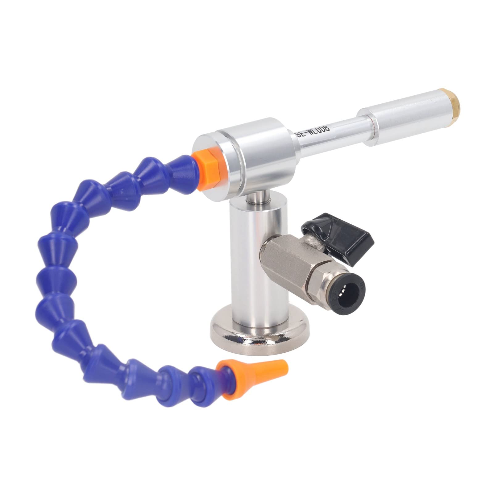 Zimne powietrze suche pistolet chłodzący 6 szt. Ustaw aluminium stopu elastyczne wir rurki zimne powietrze pistolet 70btu 520BTU do przemysłowego metalowego plastikowego drewna