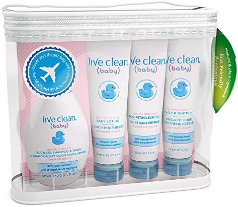 Live CleanBaby Diaper Bag Essential Gift Set (Imported from Canada)