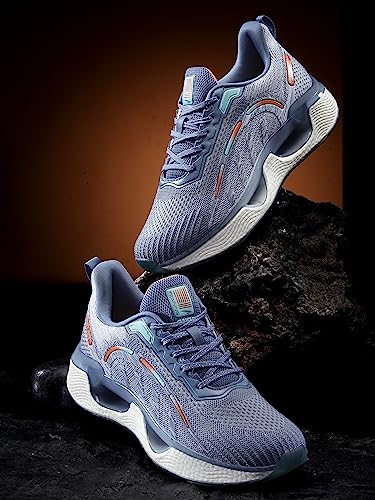 Image of ASIAN Men's TWINSPRING-02 Sports Running Shoes with Ultra Bounce,Twinspring Technology Lightweight TPU & TPR Sole with Memory Foam Insole Casual Sneaker Shoes for Men's