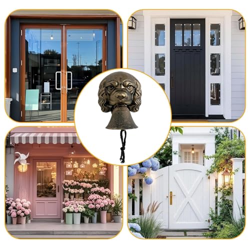 Cloche de bienvenue rustique pour remplacer les sonnettes sans fil sur vos portails - 5