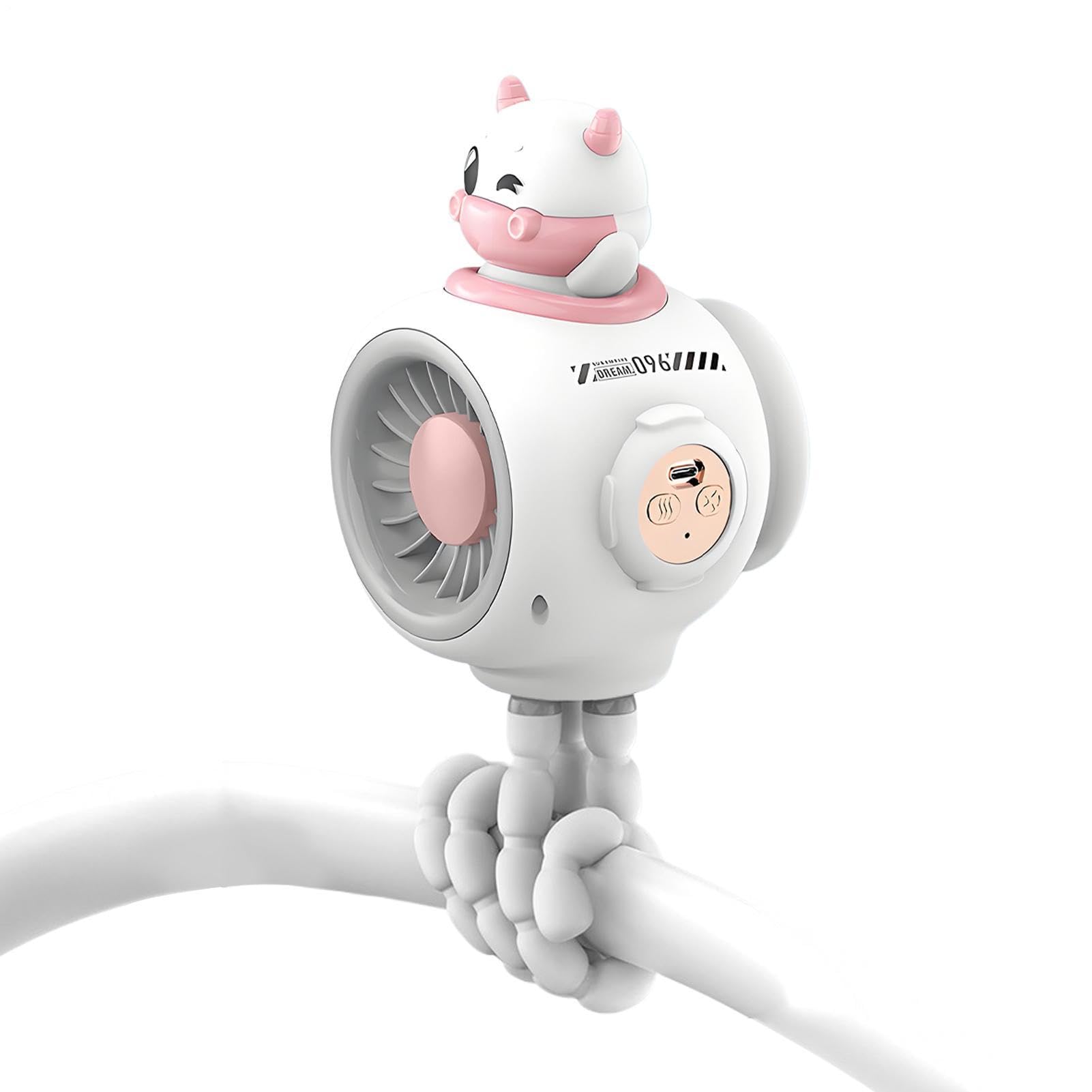 Ventilatore Rinfrescante Per Passeggino Ventilatore A Clip Per Carrozzina | 3 Velocità, Dispositivo Rinfrescante Per Shopping, Campeggio, Viaggi All'aperto E Attività Estive