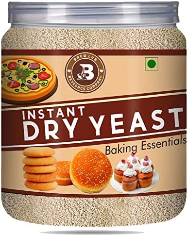 Brew Lab Active Instant Dry Yeast Powder for Baking Pizza and Bread Yeast Powder250gm