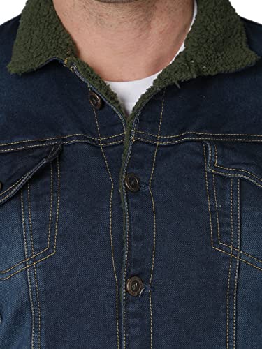 Image of Pure Cotton Enzyme Washed Biker Jacket /Casual Jacket - Black /Grey