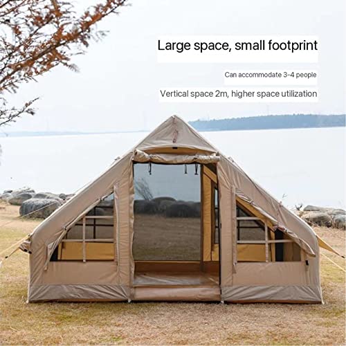 Carpa Yurt de Lujo Doble Capa Impermeable para 3-4 Personas miniatura 4