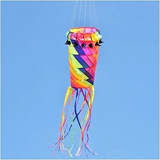 Kites Kites windsocks 3D Kites Tails Large Kites for Adults Kites Accessories Soft Kites Outdoor Toy Parachute Kites (Color : 2pcs)
