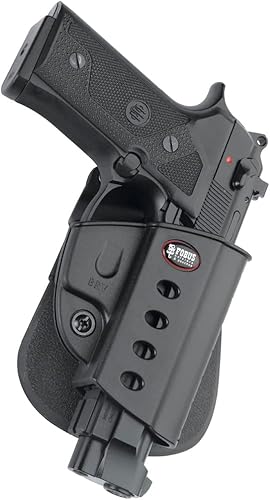 Fobus BRVRP Roto Evolution Series, paleta derecha para Beretta 92 Vertec, Taurus PT100, PT100, PT92 y PT99