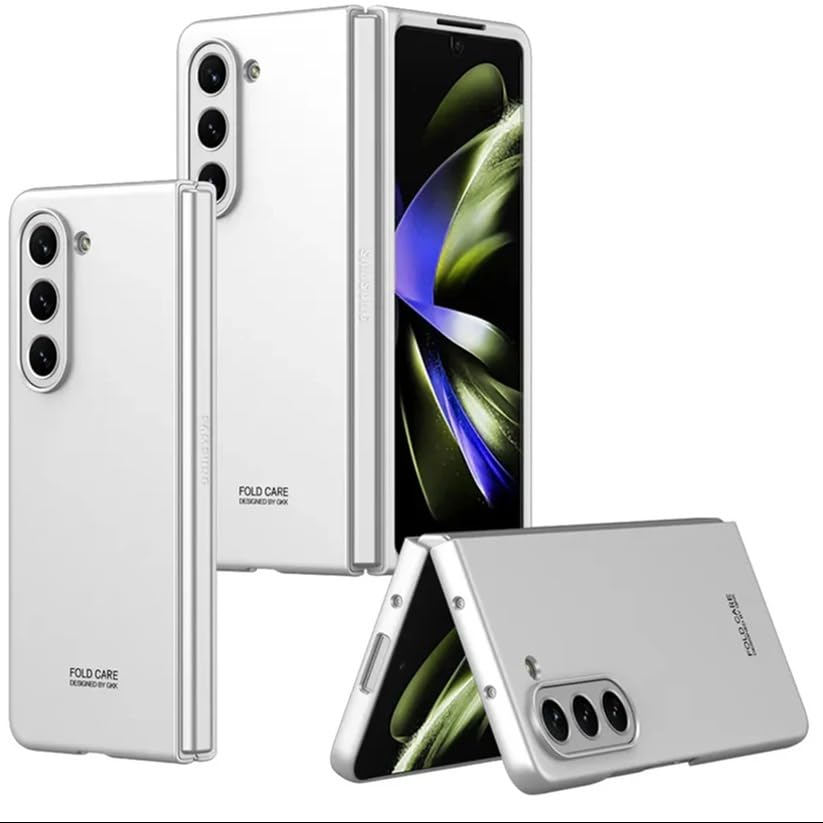 Image of MILLION CASES Back Cover Case for Samsung Galaxy Z Fold6 Shockproof Protective Ultra Thin Hard Back Shell Case(Black)