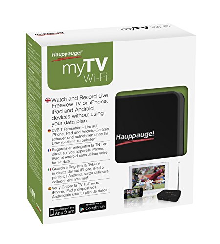 Hauppauge myTV Wi-FI Carte Tuner TV Externe Noir
