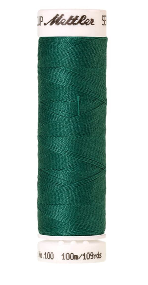 Amann A6677-0222 Polyester Sewing Thread 0222 Green 100m