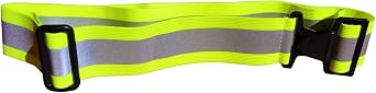 Reflex Safety Reflective Extended Belt w/Buckle Closure-Neon Yellow