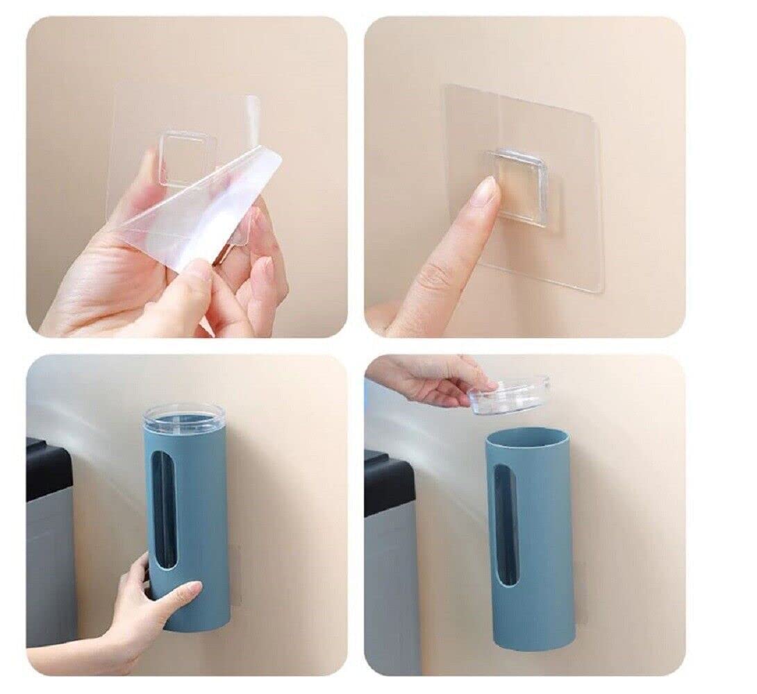 REPLOOD Dispenser Porta Bicchieri Sospeso a Muro Distributore Portabicchieri Usa e Getta in Plastica ABS Vari Colori