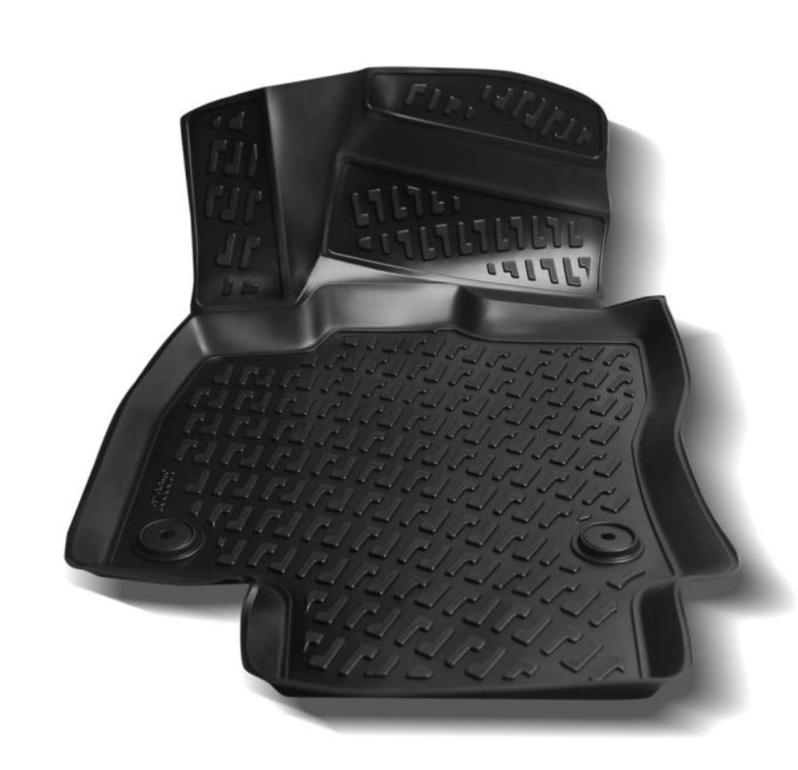 Tappetini Auto In Gomma 3D Per Renault Captur - Set 4 Pezzi Con Bordo Alto 5cm - Foto 6