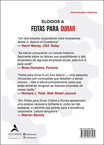 Feitas Para Durar: Práticas Bem-sucedidas de Empresas Visionárias
