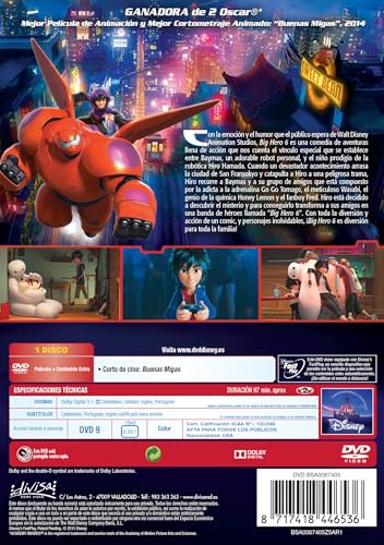 Big Hero 6 [DVD]