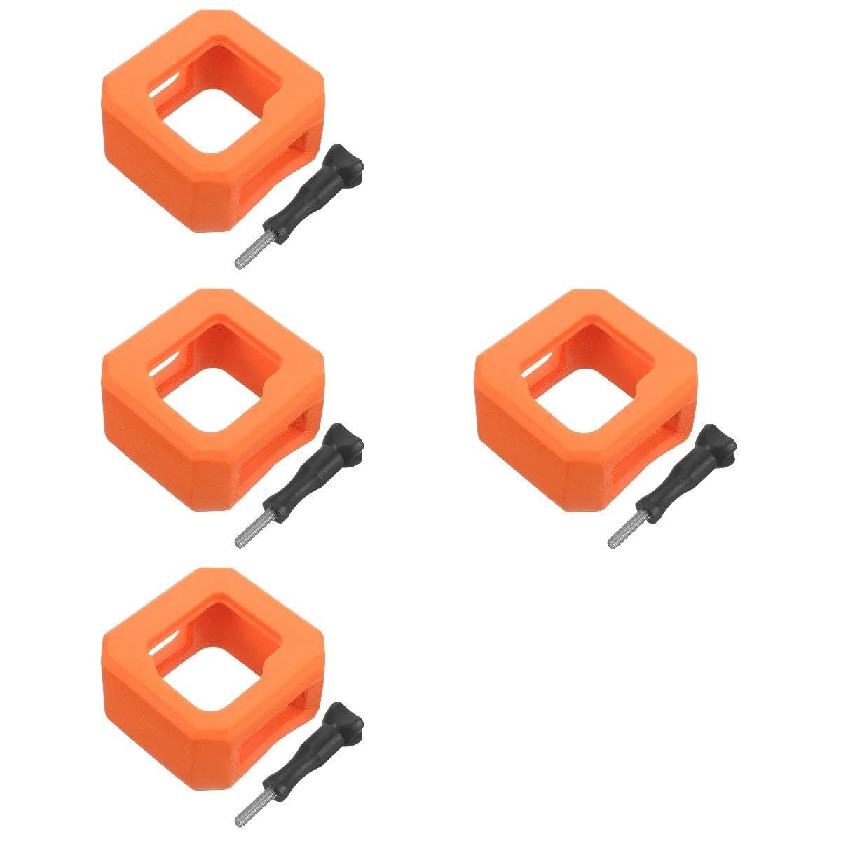 Toyvian 4juegos Funda Flotante para Cámara Mini Accesorio Marco De Protección para Uso Agua para Fotografía Subacuática y Deportes Acuáticos