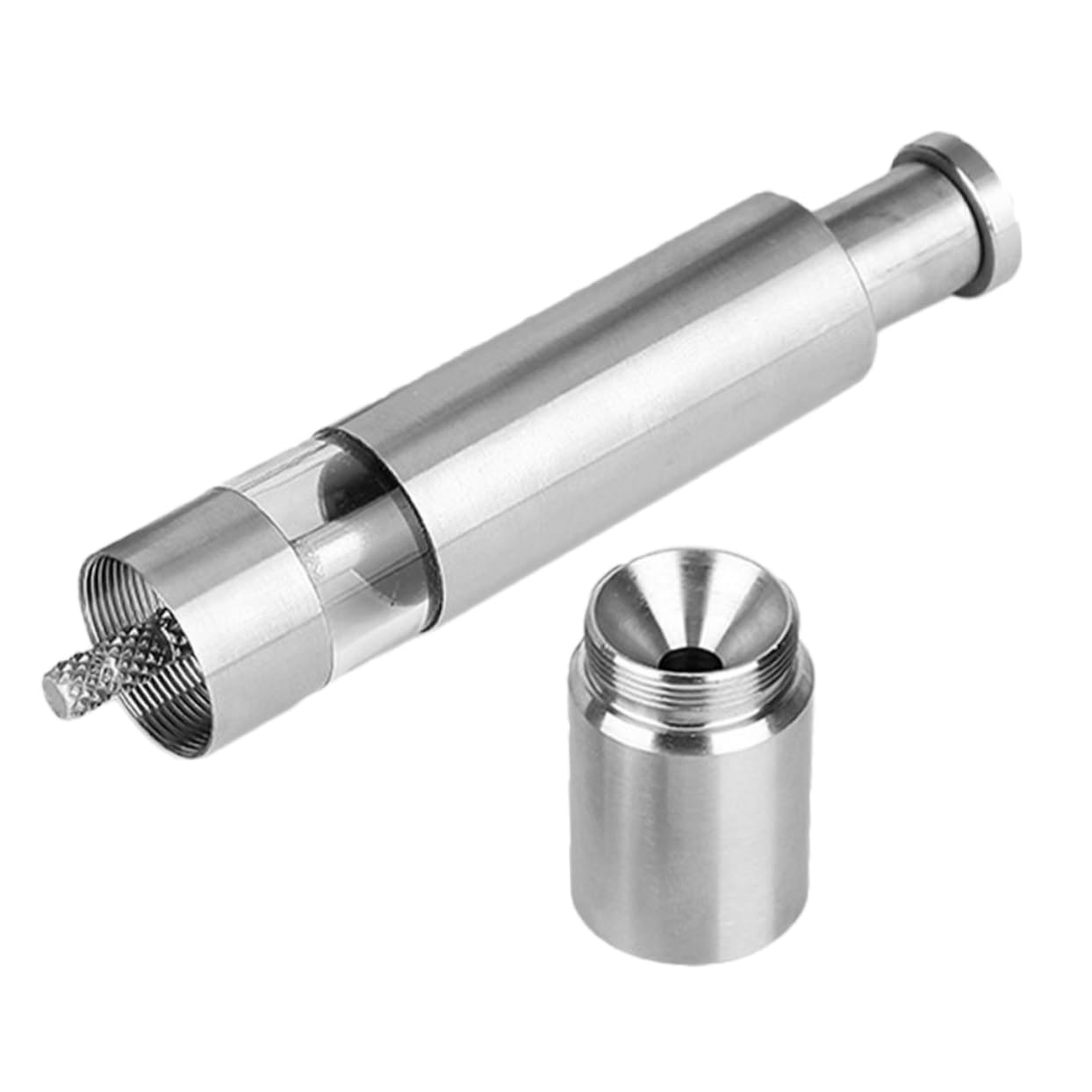 SOLUSTRE Pepper Grinder Salt Manual Stainless Steel Grinder Hand Operated Pepper Salt for Kitchen Gadget