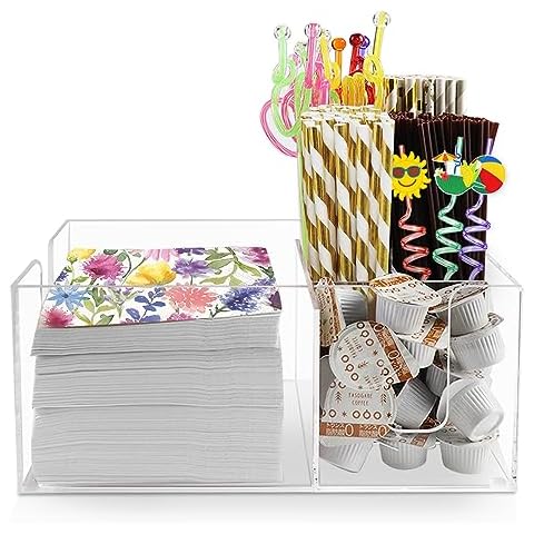 FOLUODRAY Acrylic Bar Caddy Cover