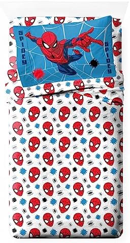 Disney Frozen Magical Nature 100% Cotton 4 Piece Double Sheet Set - Includes Fitted Sheet, Flat Sheet & Pillowcases