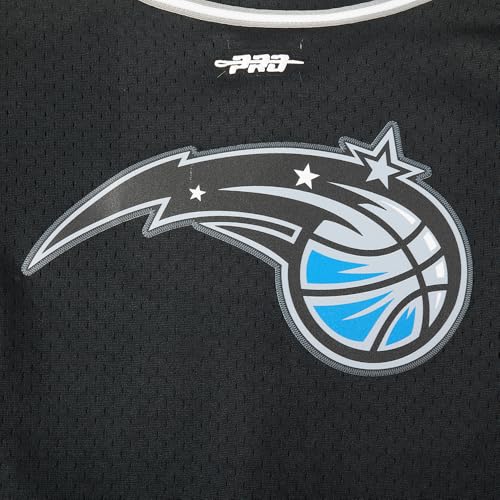 Camisa de baloncesto NBA Pro Standard para niño grande talla L negra y gris 5