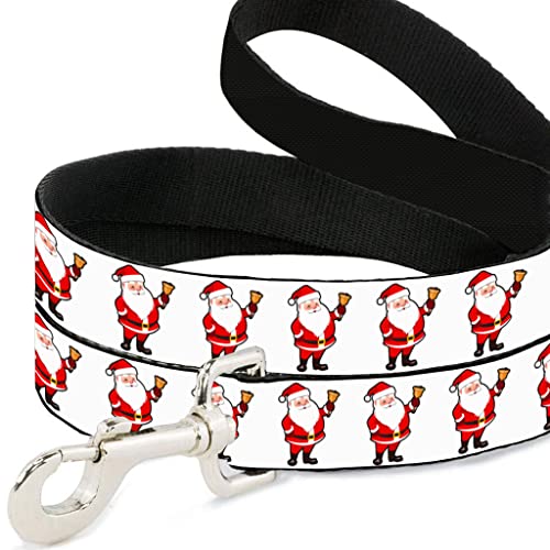 Santa Pet Leash - Christmas Leash - Graphic Leash for Dogs