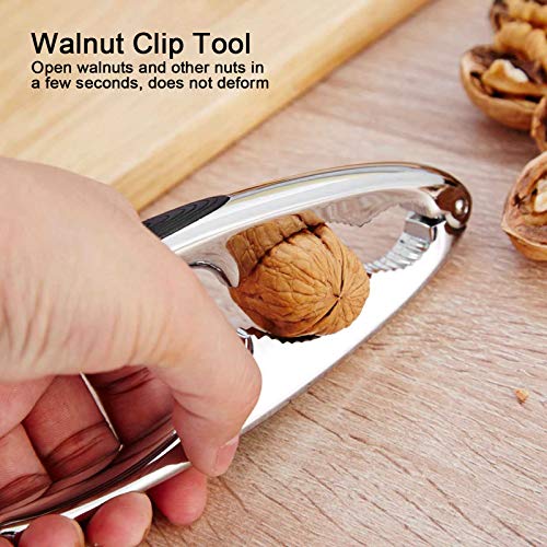 Clip de nogueira, utensílios de cozinha manuais, liga de zinco simples prática para cozinha doméstic