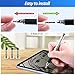 Stylus Tips Replacement Tips only [12 Pack] Passive Stylus Pen disc Universal nibs Compatible with Capacitive Touch Screen